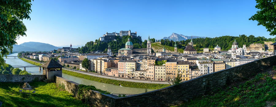 Panorama Altstadt Salzburg